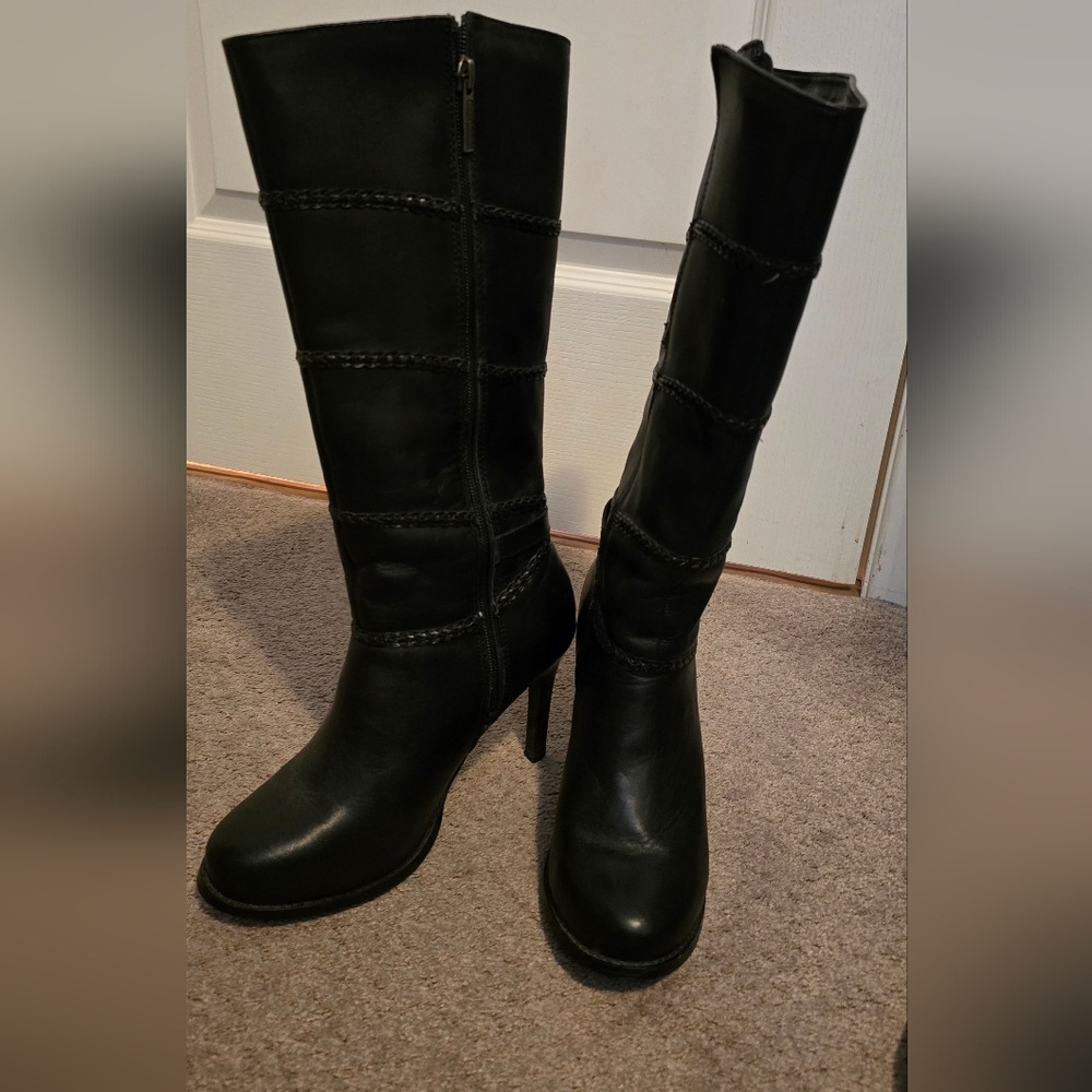 Harley-Davidson Black High Heeled Boots!! 🥰🥰